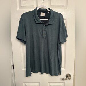 Billy Reid XXL Cotton Polo Shirt